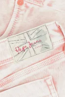 Šortky Sigrid | Regular Fit | denim Pepe Jeans London korálově růžový
