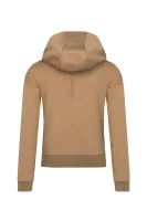 Mikina | Regular Fit BOSS Kidswear bronzově hnědý