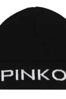 Čepice SINENSIS 1 BONNET | s příměsí vlny Pinko černá