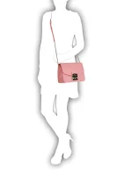 Kožená crossbody kabelka METROPOLIS Furla růžová