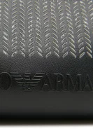 Kabelka shopper + váček Emporio Armani černá