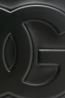 Kůžoný kufřík DG Logo Bag Dolce & Gabbana černá