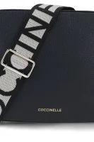Kůžoná crossbody kabelka MINI Coccinelle černá