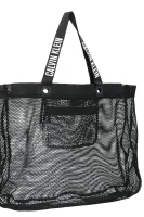 Plážová taška Calvin Klein Swimwear černá