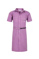 Šaty IRIS ORCHID CALVIN KLEIN JEANS fialový
