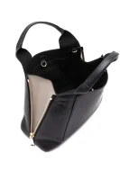 Kůžoná kabelka na rameno Gilda Furla černá