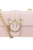 Crossbody kabelka Pinko pudrově růžový