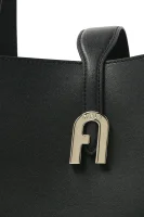 Kůžoná kabelka na rameno SOFIA Furla černá
