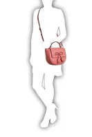 Crossbody kabelka Leila Guess korálově růžový