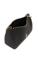 Kůžoná kabelka na rameno Primula Furla černá