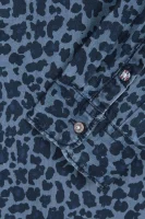 Košile Leopard | Regular Fit Tommy Hilfiger tmavě modrá