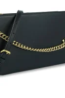 Kůžoná crossbody kabelka signature Coach černá