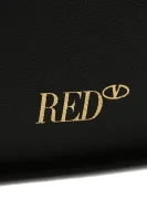 Kůžoná hobo kabelka Red Valentino černá