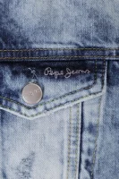Kurtka jeansowa Skylar Tag Pepe Jeans London modrá