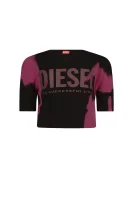 Tričko | Cropped Fit Diesel černá