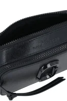 Kůžoná crossbody kabelka SNAPSHOT Marc Jacobs černá