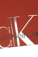 Halenka | Regular Fit CALVIN KLEIN JEANS vínový 