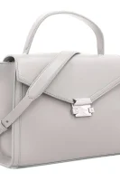 Kůžoný kufřík WHITNEY Michael Kors popelavě šedý