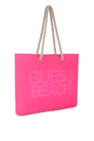 Plážová taška Guess růžová