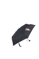 Deštník Bear back and front Moschino černá