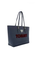 Kabelka shopper Honey Tommy Hilfiger tmavě modrá