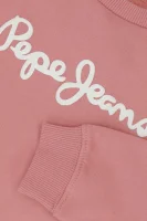 Mikina WINTER ROSE JR | Regular Fit Pepe Jeans London růžová