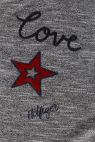 Halenka Love Tommy Hilfiger grafitově šedá