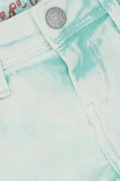 Šortky Sigrid | Regular Fit | denim Pepe Jeans London mátově zelený