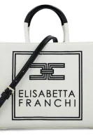 Kabelka na rameno Elisabetta Franchi bílá