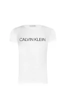 Tričko iNSTITUTIONAL | Slim Fit CALVIN KLEIN JEANS bílá