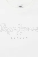 Mikina ROSE | Regular Fit Pepe Jeans London bílá
