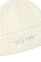 Čepice | s příměsí vlny Tommy Hilfiger krémová