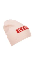 VLNĚNÁ ČEPICE Iceberg pudrově růžový