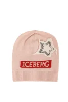 VLNĚNÁ ČEPICE Iceberg pudrově růžový