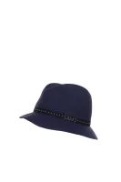 Vlněný klobouk Liu Jo tmavě modrá