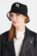 Oboustranný klobouk k/ikonik 2.0 Karl Lagerfeld černá