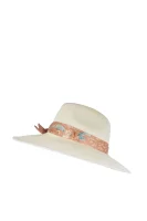 Vlněný klobouk Elisabetta Franchi béžová