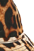 Oboustranný klobouk Moschino bronzově hnědý