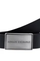 Oboustranný pásek Armani Exchange černá