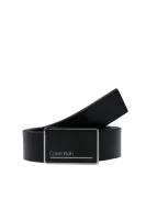 Kůžoný opasek Calvin Klein černá