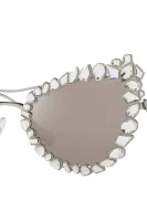 Sluneční brýle METAL Swarovski stříbrný