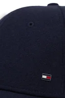 Kšiltovka ELEVATED CORPORATE | s příměsí vlny Tommy Hilfiger tmavě modrá