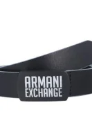 Opasek Armani Exchange černá