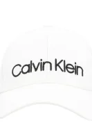 Kšiltovka EMBROIDERY Calvin Klein bílá