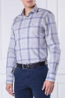 Košile Check classic | Slim Fit Tommy Tailored popelavě šedý