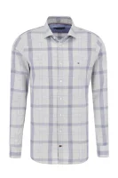 Košile Check classic | Slim Fit Tommy Tailored popelavě šedý