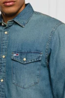 Košile TJM WESTERN | Regular Fit | denim Tommy Jeans modrá
