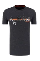 Tričko | Regular Fit Armani Exchange šedý