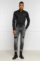 Košile MAUNA | Slim Fit John Richmond černá