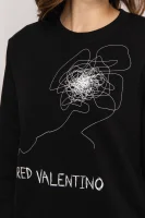 Mikina | Regular Fit Red Valentino černá